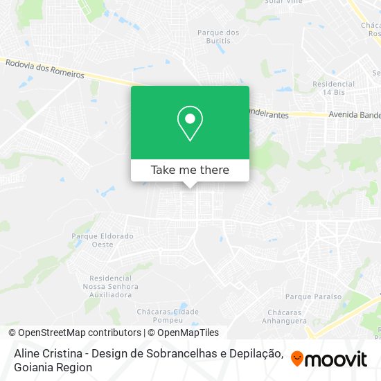 Aline Cristina - Design de Sobrancelhas e Depilação map