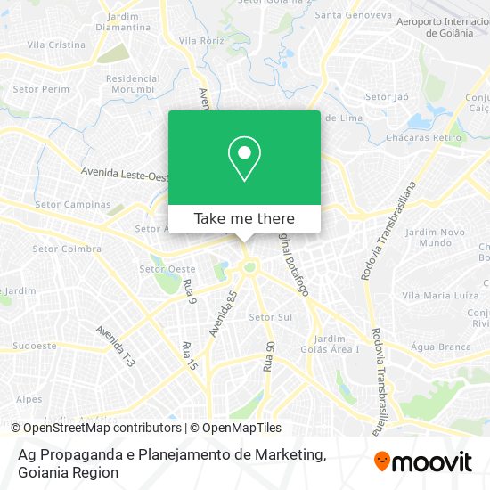 Ag Propaganda e Planejamento de Marketing map