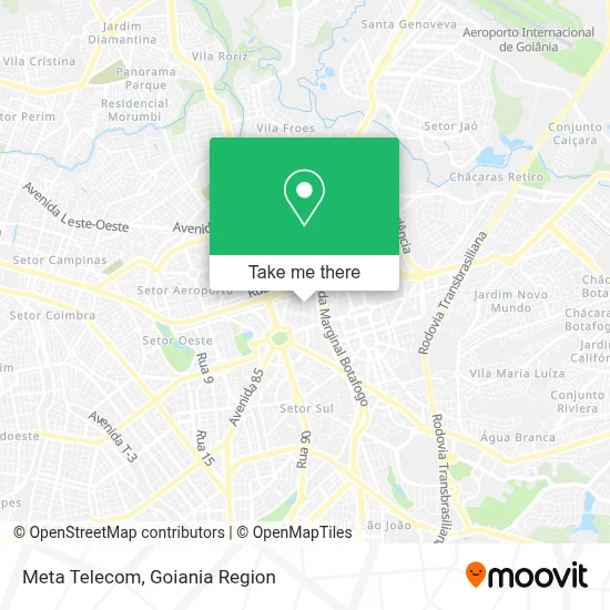Meta Telecom map