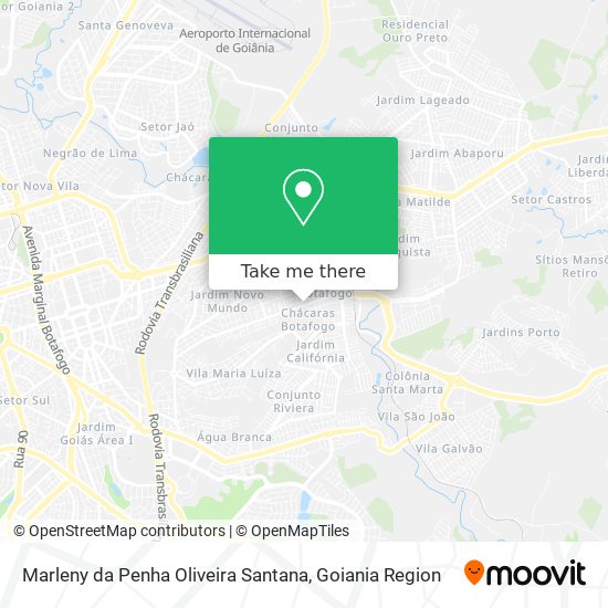 Marleny da Penha Oliveira Santana map
