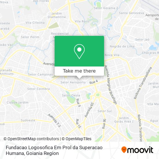 Fundacao Logosofica Em Prol da Superacao Humana map