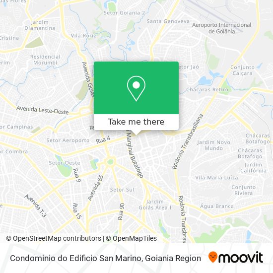 Condominio do Edificio San Marino map