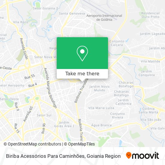 Biriba Acessórios Para Caminhões map