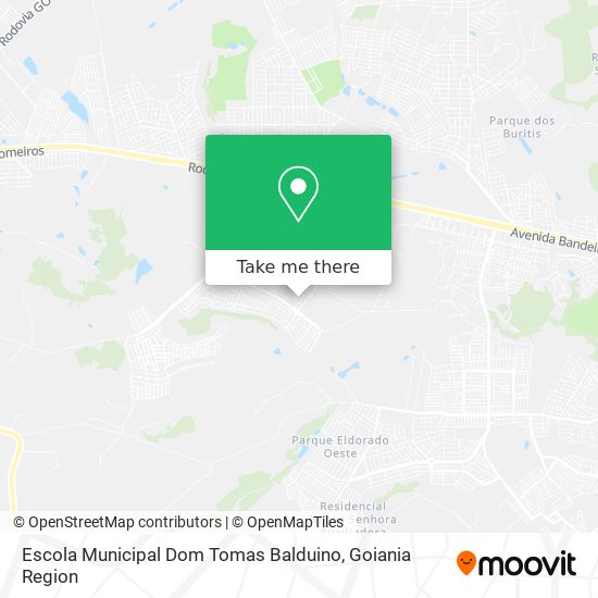 Escola Municipal Dom Tomas Balduino map