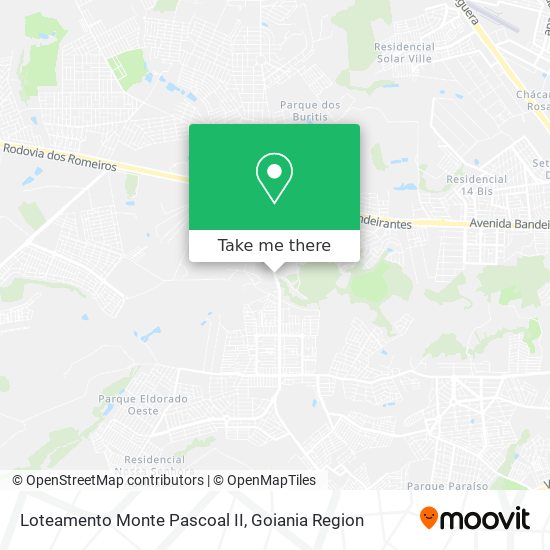 Loteamento Monte Pascoal II map