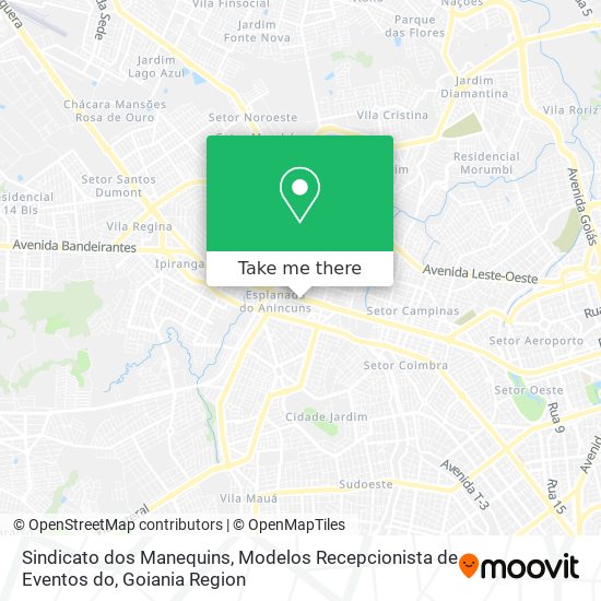 Sindicato dos Manequins, Modelos Recepcionista de Eventos do map