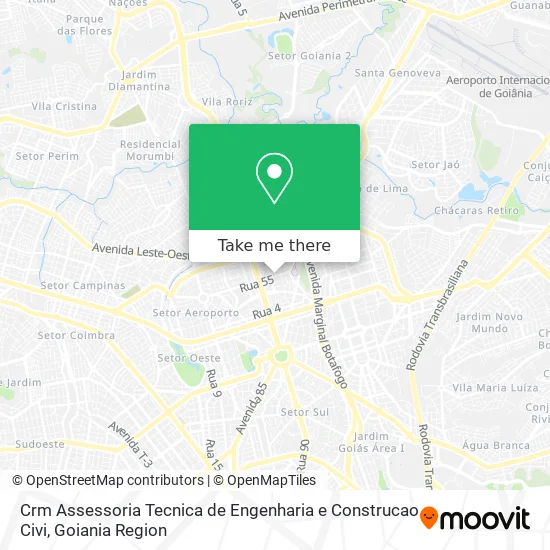 Crm Assessoria Tecnica de Engenharia e Construcao Civi map