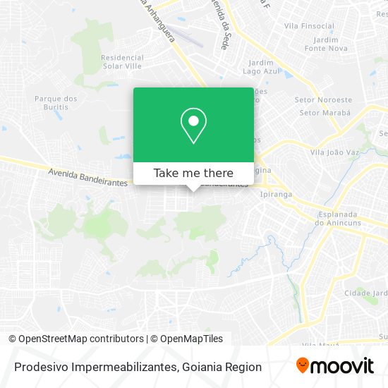 Prodesivo Impermeabilizantes map