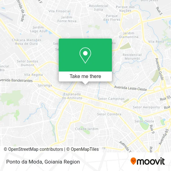 Ponto da Moda map