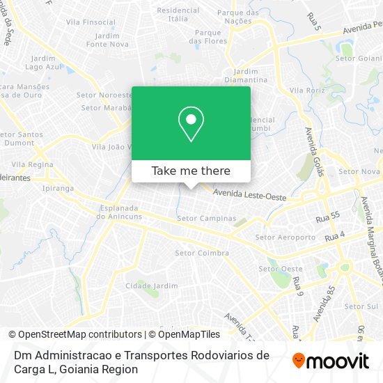 Mapa Dm Administracao e Transportes Rodoviarios de Carga L