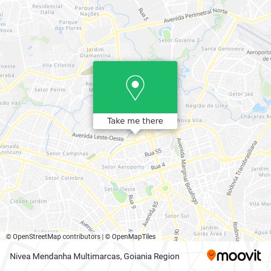 Nivea Mendanha Multimarcas map