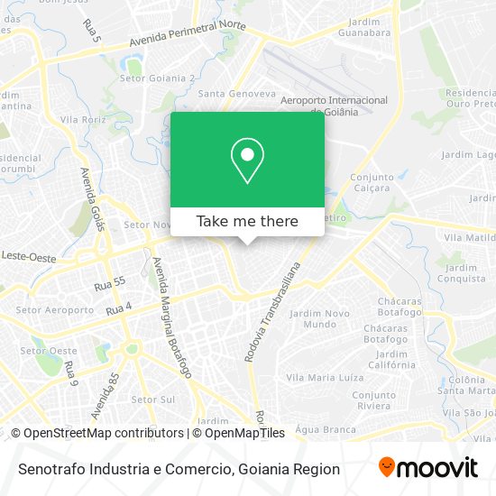 Mapa Senotrafo Industria e Comercio