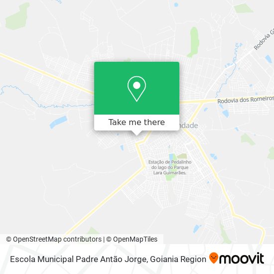 Escola Municipal Padre Antão Jorge map