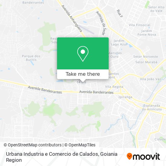 Mapa Urbana Industria e Comercio de Calados