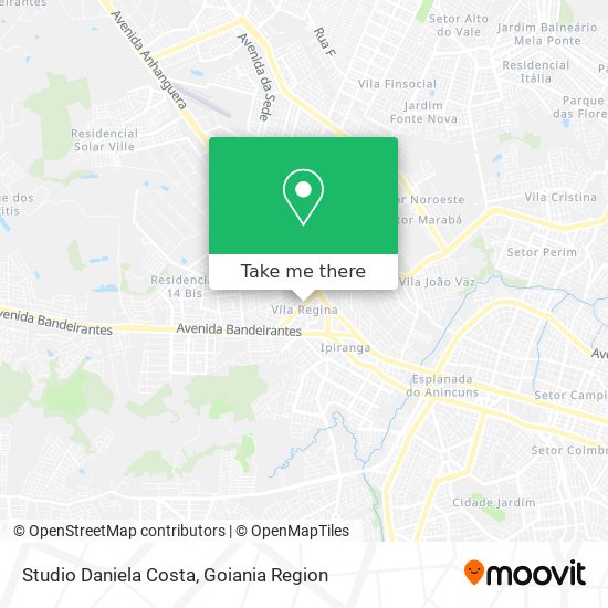 Studio Daniela Costa map