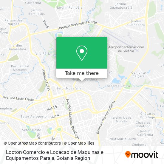 Locton Comercio e Locacao de Maquinas e Equipamentos Para a map
