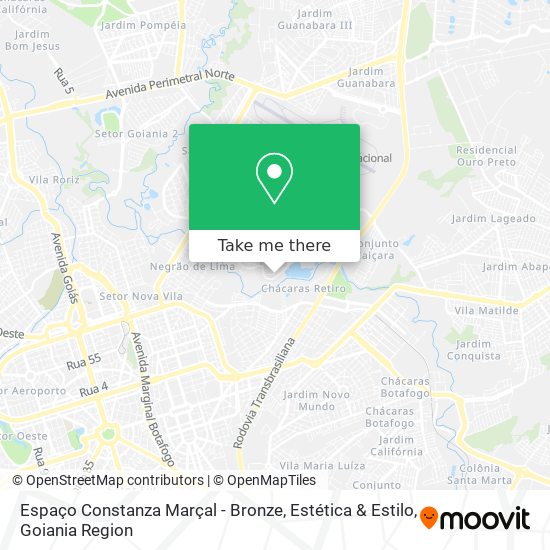 Espaço Constanza Marçal - Bronze, Estética & Estilo map