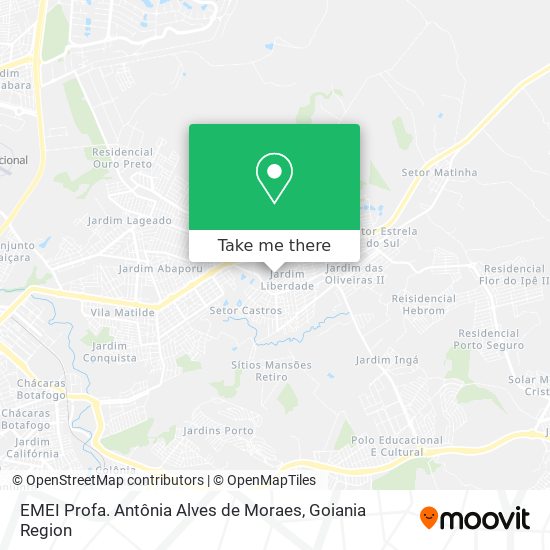 EMEI Profa. Antônia Alves de Moraes map