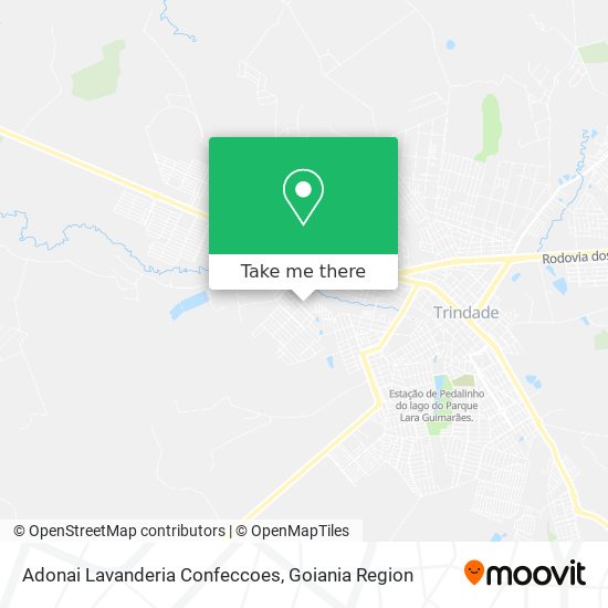 Adonai Lavanderia Confeccoes map