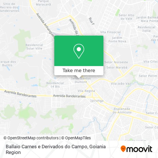 Ballaio Carnes e Derivados do Campo map
