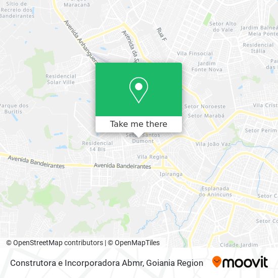 Construtora e Incorporadora Abmr map