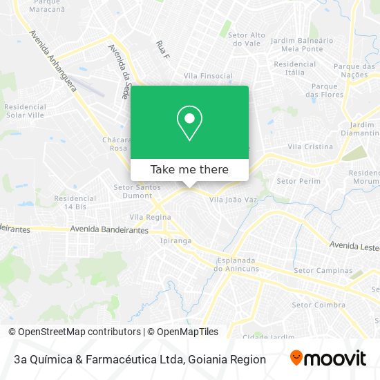 3a Química & Farmacéutica Ltda map
