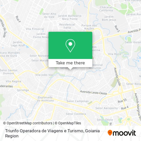 Triunfo Operadora de Viagens e Turismo map