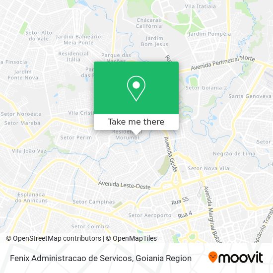 Fenix Administracao de Servicos map