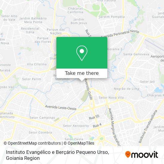 Instituto Evangélico e Berçário Pequeno Urso map