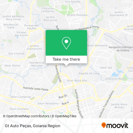 Gt Auto Peças map