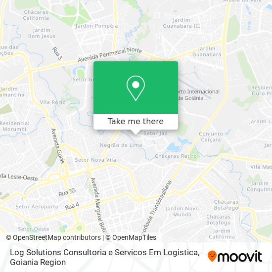 Log Solutions Consultoria e Servicos Em Logistica map