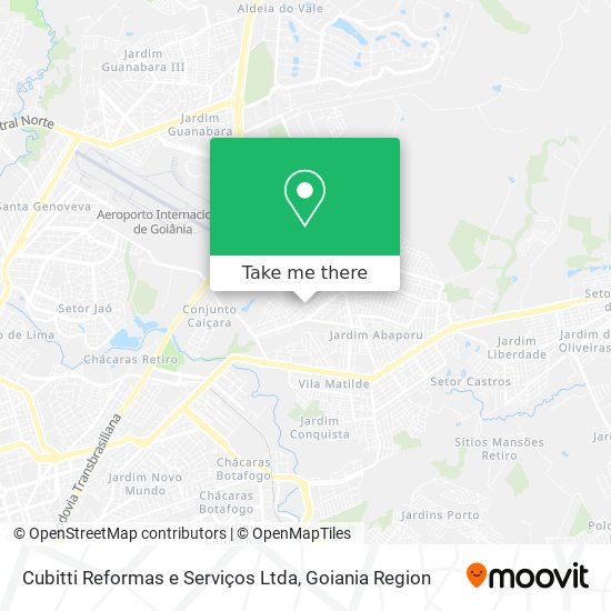 Cubitti Reformas e Serviços Ltda map