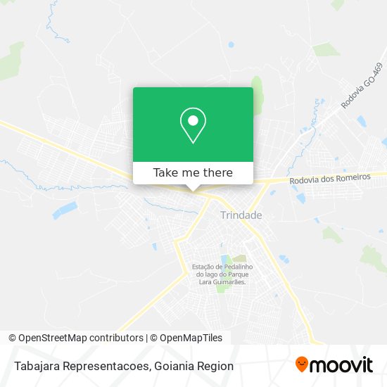 Tabajara Representacoes map