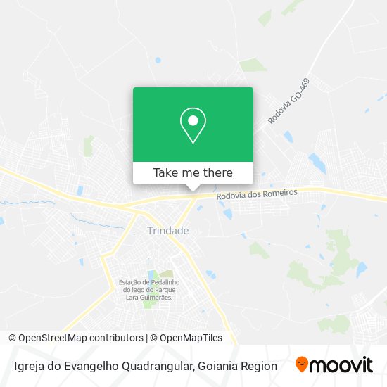 Igreja do Evangelho Quadrangular map