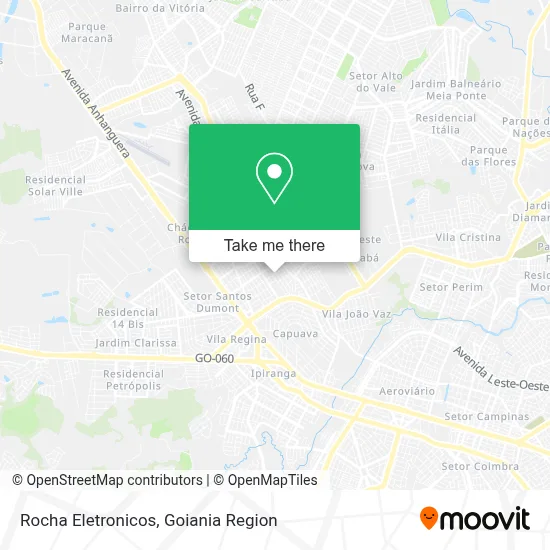 Rocha Eletronicos map