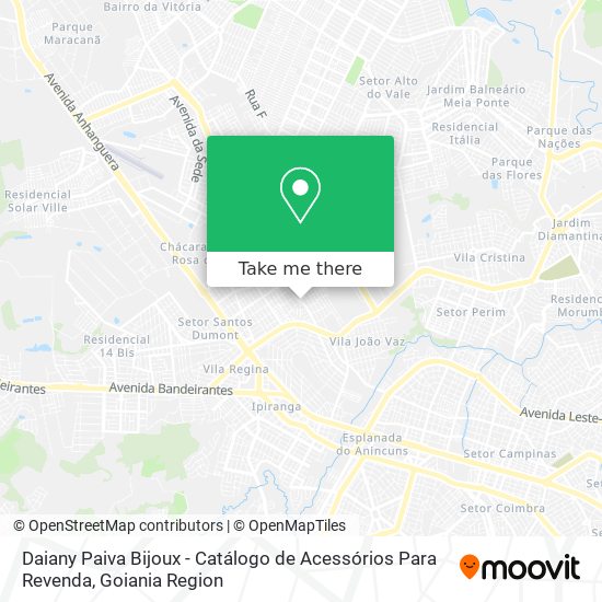 Daiany Paiva Bijoux - Catálogo de Acessórios Para Revenda map