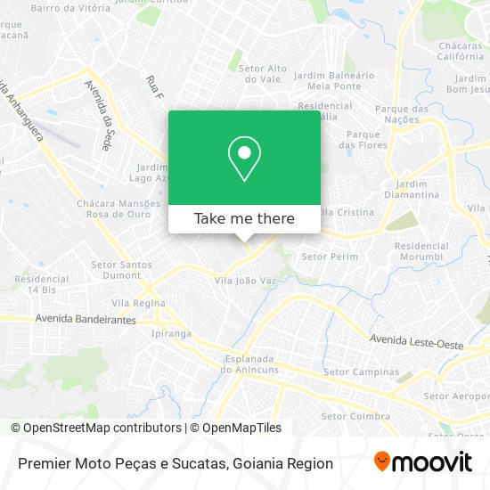 Premier Moto Peças e Sucatas map