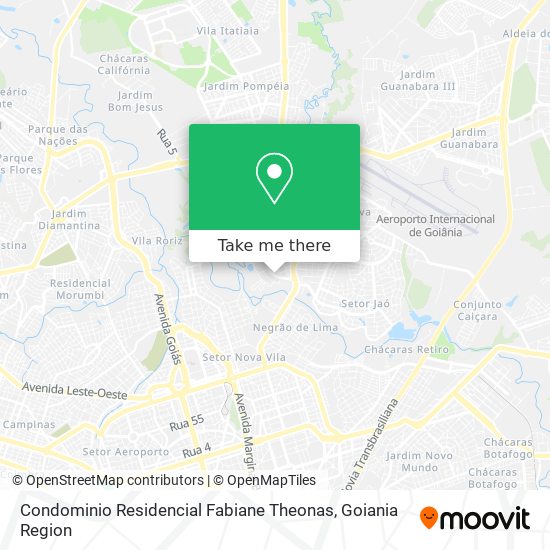 Condominio Residencial Fabiane Theonas map