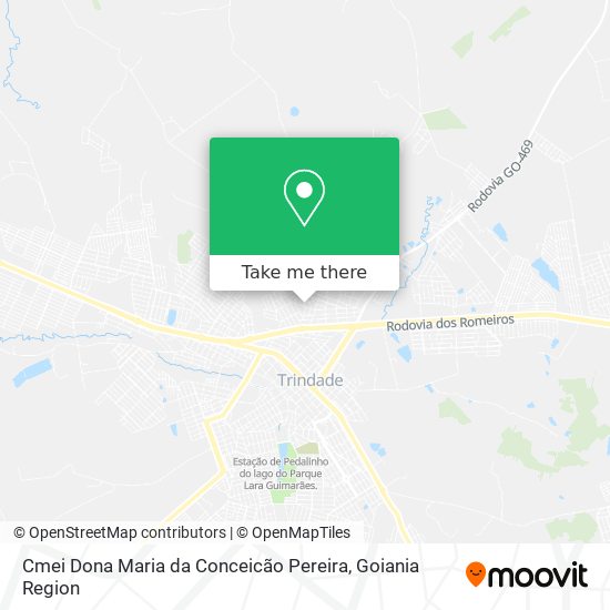 Cmei Dona Maria da Conceicão Pereira map