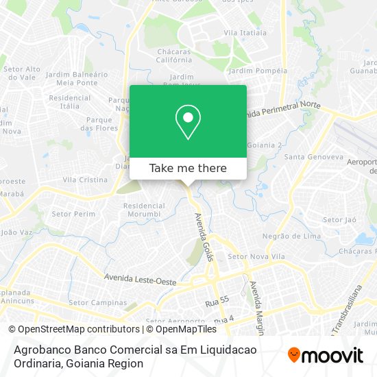 Agrobanco Banco Comercial sa Em Liquidacao Ordinaria map
