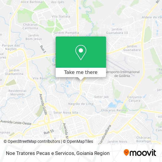 Noe Tratores Pecas e Servicos map