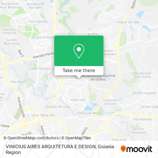VINICIUS AIRES ARQUITETURA E DESIGN map