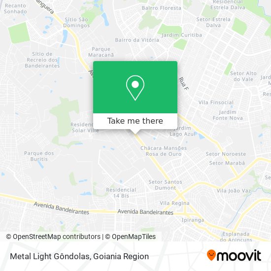 Metal Light Gôndolas map