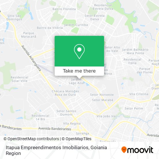 Mapa Itapua Empreendimentos Imobiliarios