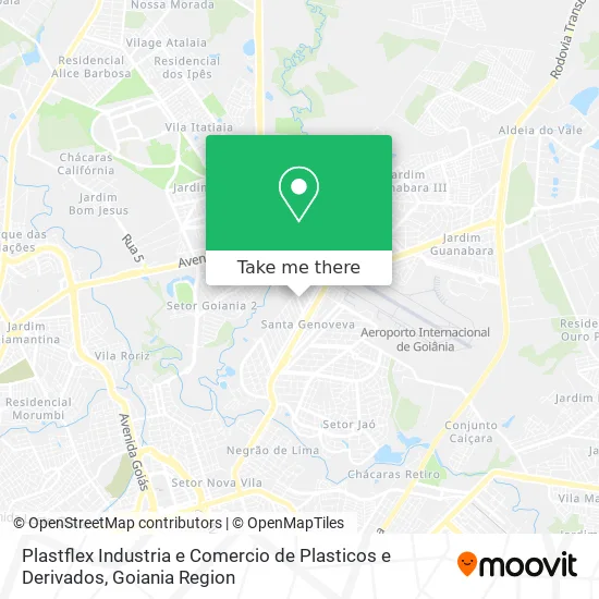 Plastflex Industria e Comercio de Plasticos e Derivados map