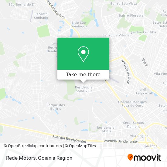 Rede Motors map