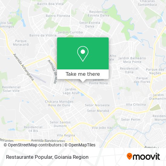 Restaurante Popular map