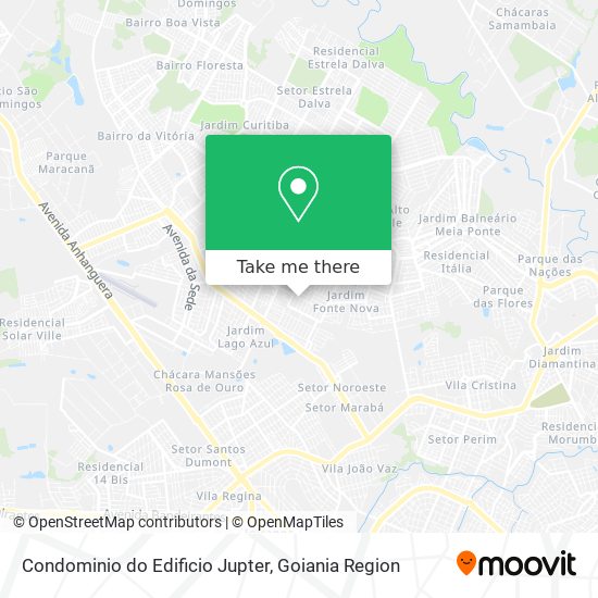 Condominio do Edificio Jupter map