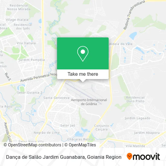 Dança de Salão Jardim Guanabara map