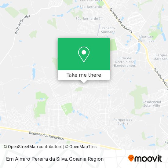 Em Almiro Pereira da Silva map